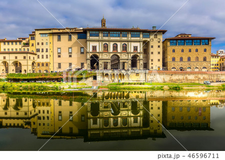 Uffizi Gallery in Florence, Tuscany, Italy 46596711