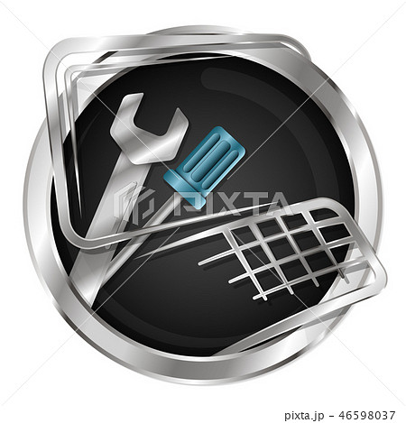 Computer repair symbol Computer repair symbol 46598037