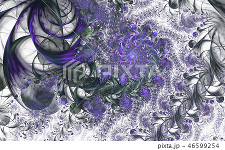 Fairy Infinite Abstract floral pattern. Bright art Fairy Infinite Abstract floral pattern. Bright art 46599254