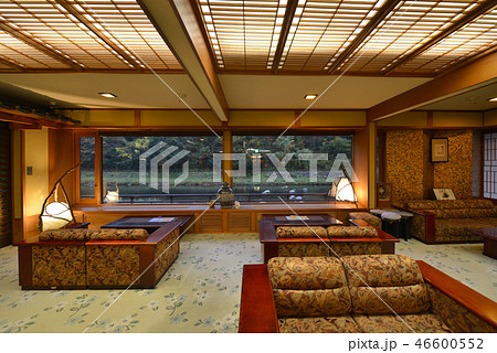 三朝温泉 老舗旅館のロビー 三朝温泉 老舗旅館のロビー 46600552
