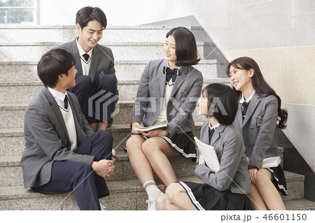 階段 高校生 男 46601150