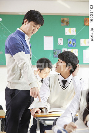 高校生 教師 先生 46601432
