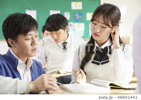 高校生 教師 先生 46601441