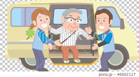 Day service senior man Day service senior man 46602127