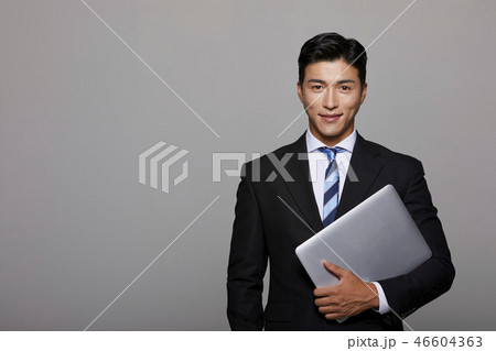 ビジネスマン　カラーバック 46604363