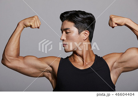 男性　スポーツウェア　カラーバック 46604404