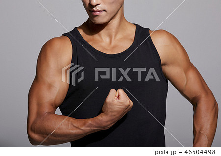 男性　スポーツウェア　カラーバック 46604498