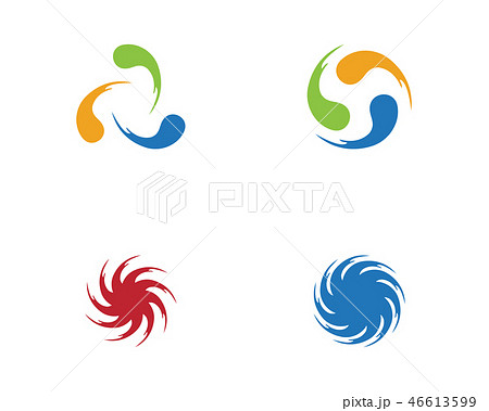 vortex vector illustration icon 46613599