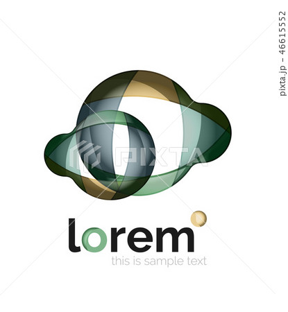 Abstract geometric business icon 46615552
