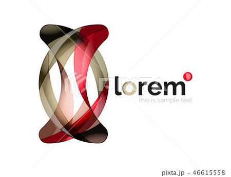Abstract geometric business icon 46615558
