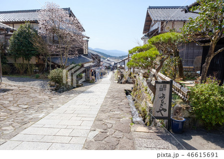 馬篭宿の通り 馬篭宿の通り 46615691