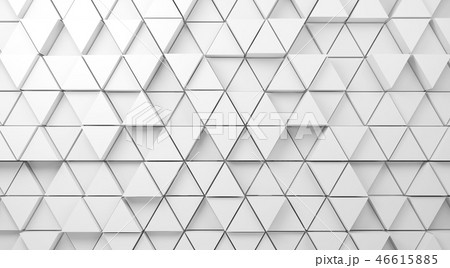 3d mosaic triangles pattern on front wall 3d mosaic triangles pattern on front wall 46615885