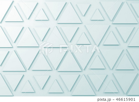 Abstract blue toned triangles pattern 46615901