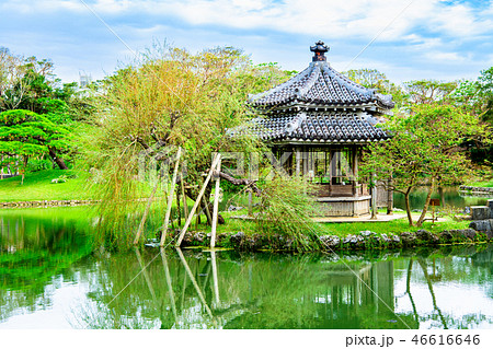 沖縄県那覇市 識名園 六角堂 46616646