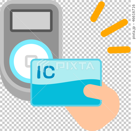 Image of payment by IC card Image of payment by IC card 46616716
