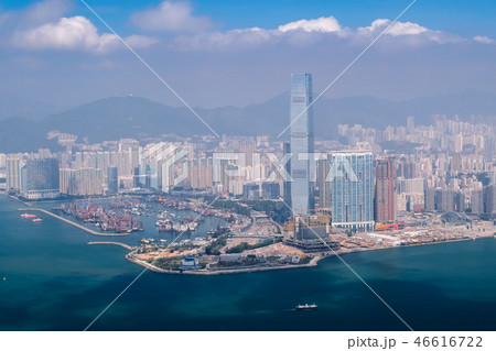 香港 環球貿易広場 （盧吉道観景台から） 46616722