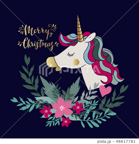 Christmas unicorn2 46617781