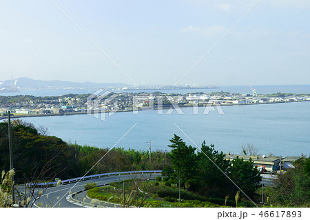 響灘と工業地帯 響灘と工業地帯 46617893
