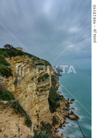 Tajo tower and cliffs in Barbate, Cadiz 46618540