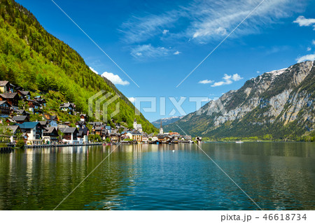 Hallstatt village, Austria 46618734