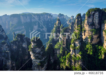 Zhangjiajie mountains, China 46618736