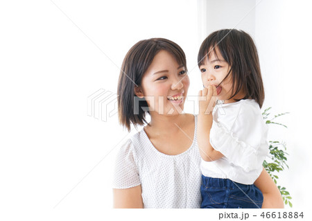 お母さんとこども 46618884