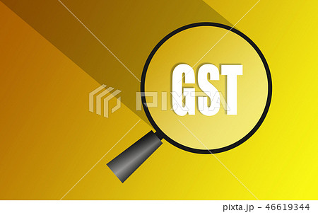 Glass magnifier with the acronym GST 46619344