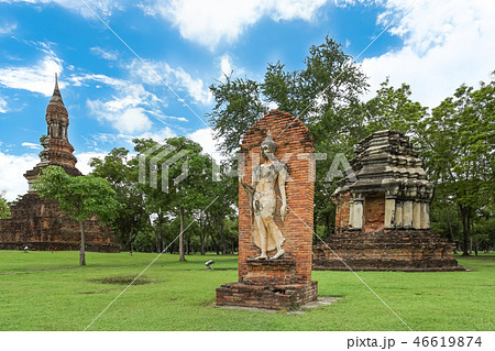 Wat Traphang Ngoen in Sukhothai Historical Park 46619874