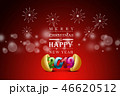 Happy New Year 2019 celebration concept 46620512