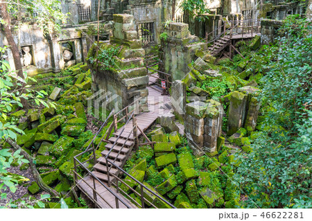 Beng Mealea buddhist temple of Angkor Beng Mealea buddhist temple of Angkor 46622281