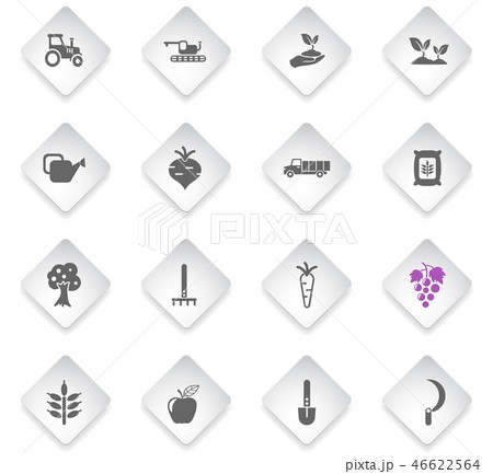 agricultural icon set agricultural icon set 46622564