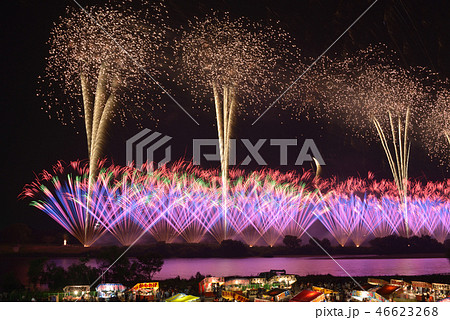 利根川の花火 46623268