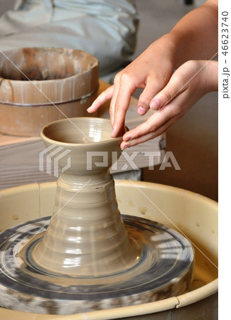 ろくろ回し 46623740