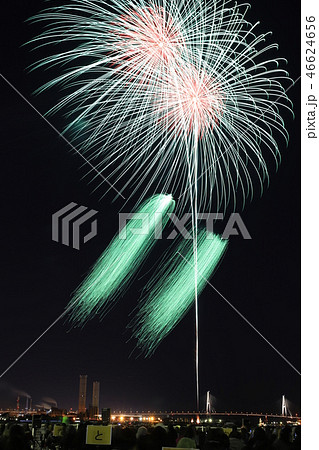 ISOGAI花火劇場(名古屋港花火大会) スターマイン ISOGAI花火劇場(名古屋港花火大会) スターマイン 46624656