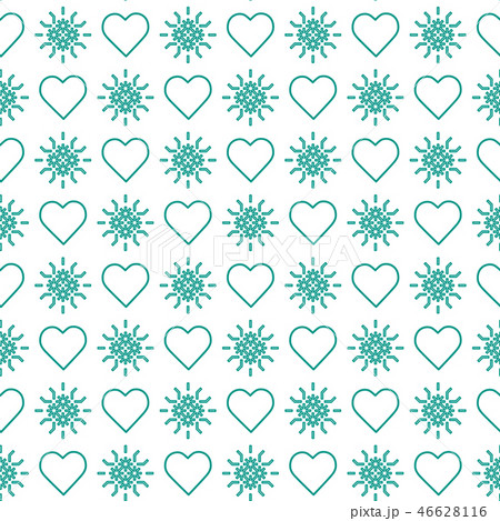 Seamless pattern with hearts Valentine's Day Seamless pattern with hearts Valentine's Day 46628116