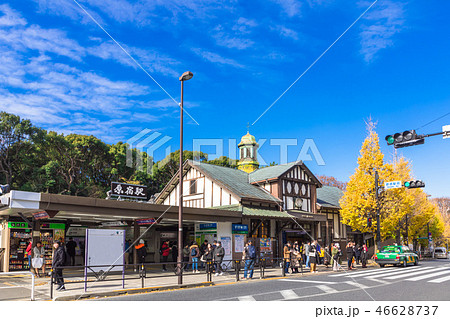 (東京都-都市風景)原宿駅 (東京都-都市風景)原宿駅 46628737