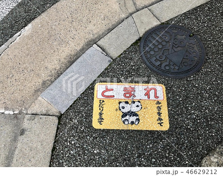 歩道のとまれ 46629212