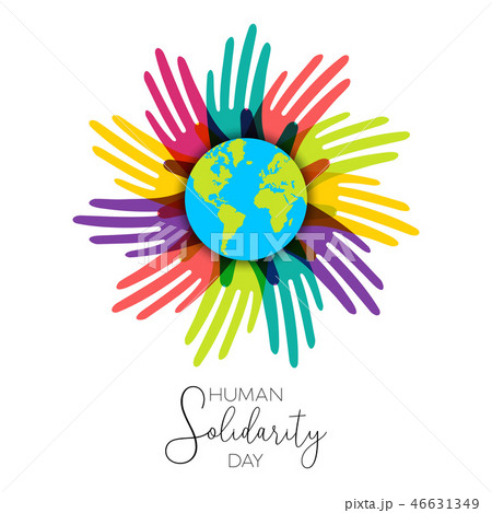 Human Solidarity Day hands of diverse world 46631349