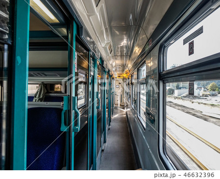 Interior of highspeed train in Czech Interior of highspeed train in Czech 46632396