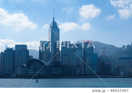 香港 ビクトリアハーバー 湾仔方面 46632467