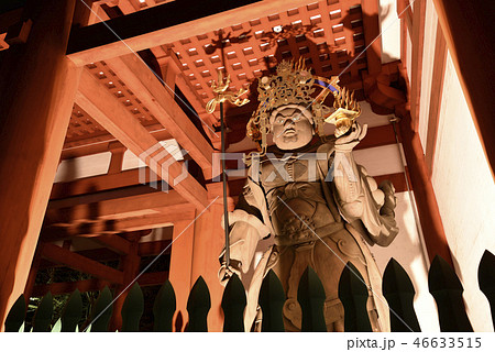 高野山　中門　多聞天像（和歌山県伊都郡高野町） 46633515