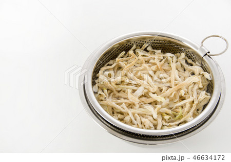 切り干し大根 水戻し 切り干し大根 水戻し 46634172