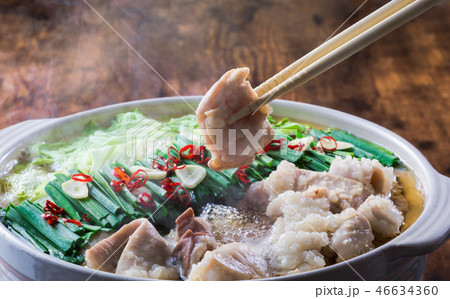 鍋料理　もつ鍋 46634360