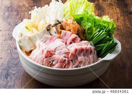 鍋料理　キムチ鍋 46634361