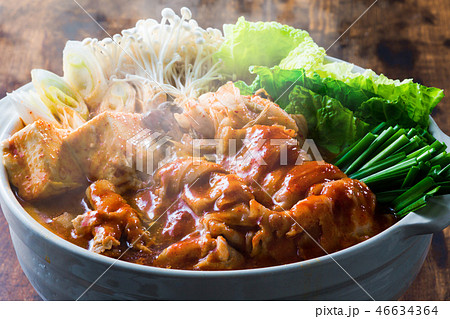 鍋料理　キムチ鍋 46634364