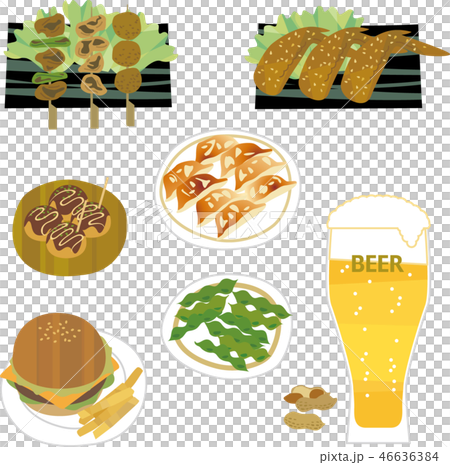Chopsticks that fit beer 46636384