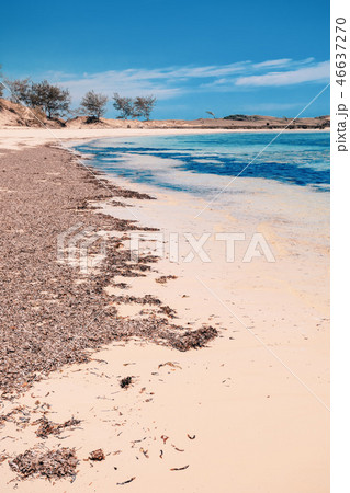 sand beach in Madagascar, Antsiranana sand beach in Madagascar, Antsiranana 46637270