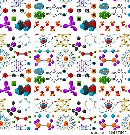 Molecular Structure Medical Evolution Life のイラスト素材