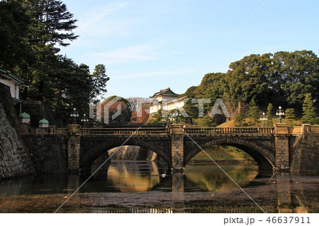 皇居二重橋 46637911