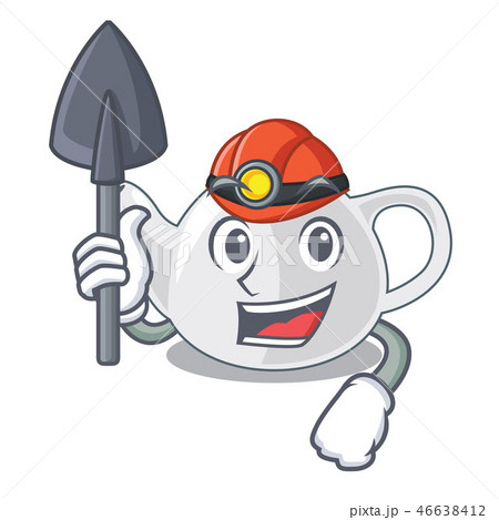 Miner porcelain teapot in table a character 46638412